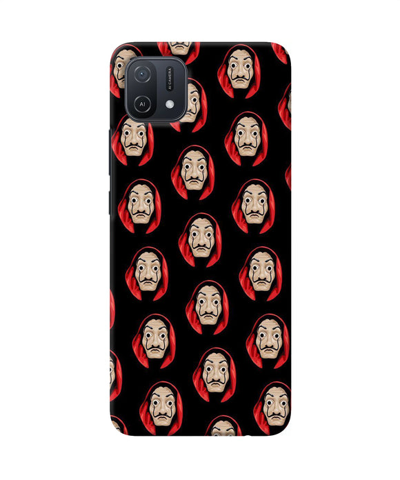 Money Heist Mask Oppo A16k/A16e Back Cover