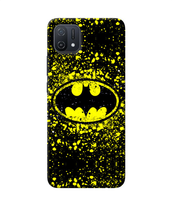 Batman last knight print yellow Oppo A16k/A16e Back Cover