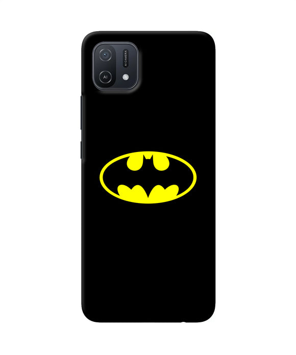 Batman last knight print black Oppo A16k/A16e Back Cover