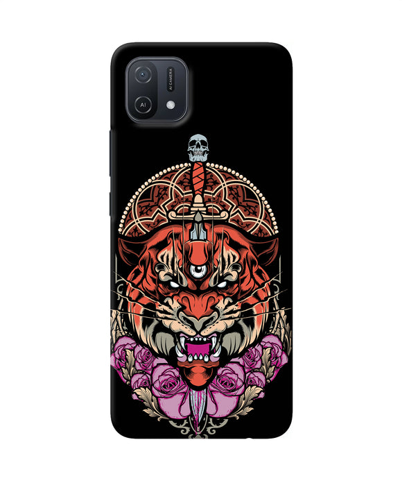 Abstract tiger Oppo A16k/A16e Back Cover
