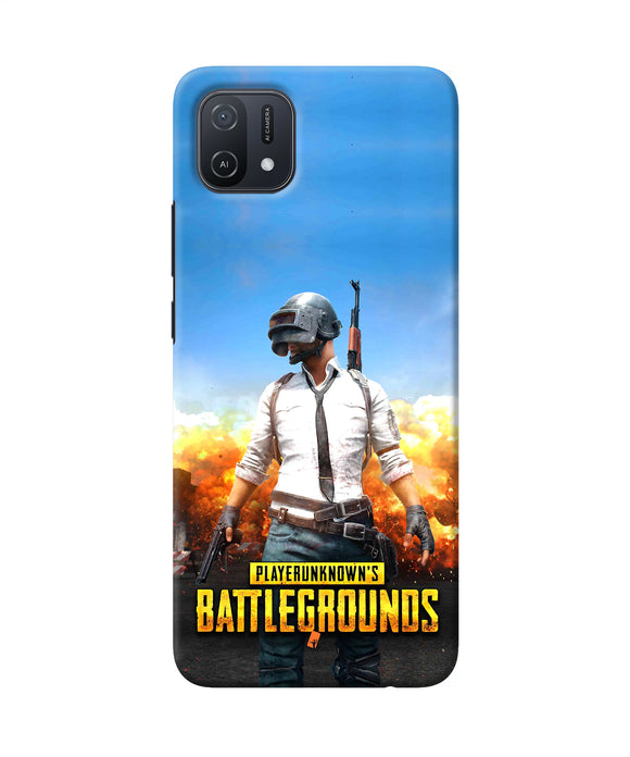 Pubg poster Oppo A16k/A16e Back Cover
