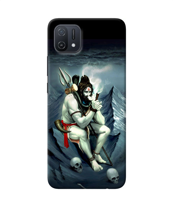 Lord shiva chillum Oppo A16k/A16e Back Cover