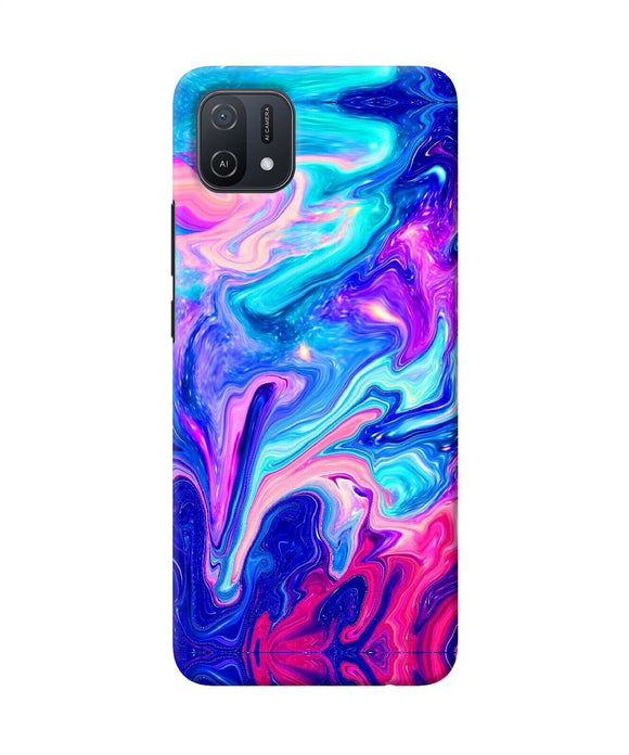 Abstract colorful water Oppo A16k/A16e Back Cover