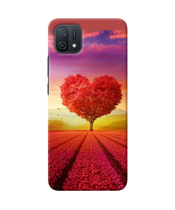 Natural heart tree Oppo A16k/A16e Back Cover