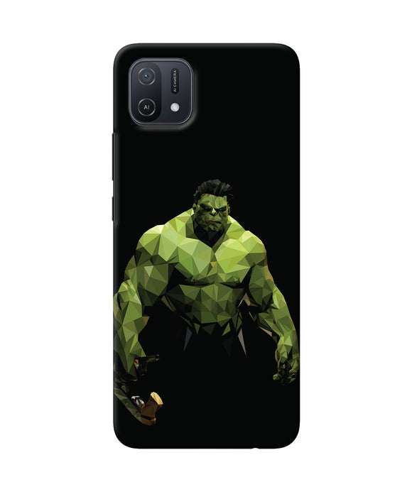 Abstract hulk buster Oppo A16k/A16e Back Cover