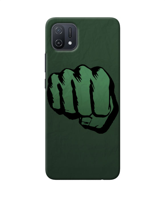 Hulk smash logo Oppo A16k/A16e Back Cover