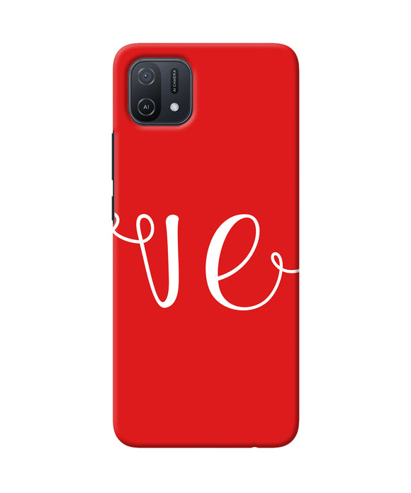 Love two Oppo A16k/A16e Back Cover