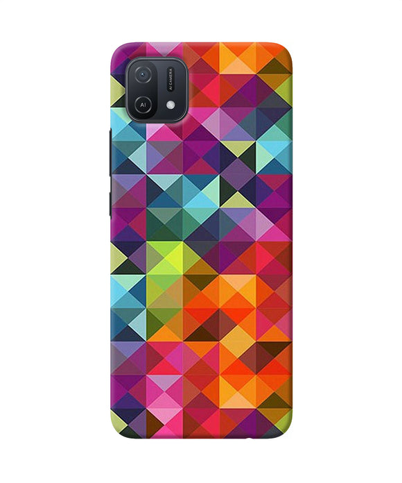 Abstract triangle pattern Oppo A16k/A16e Back Cover