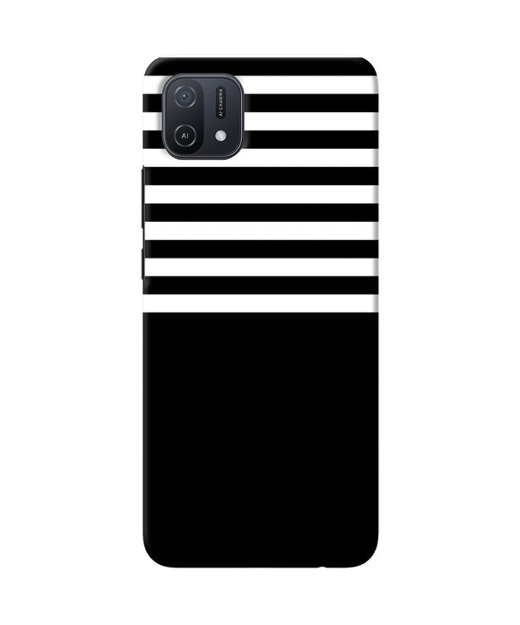 Black and white print Oppo A16k/A16e Back Cover