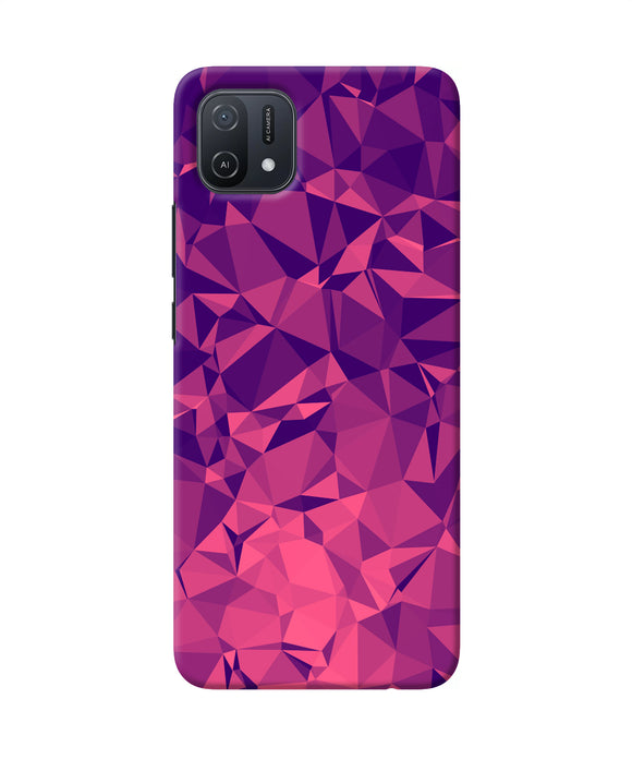 Abstract red blue shine Oppo A16k/A16e Back Cover