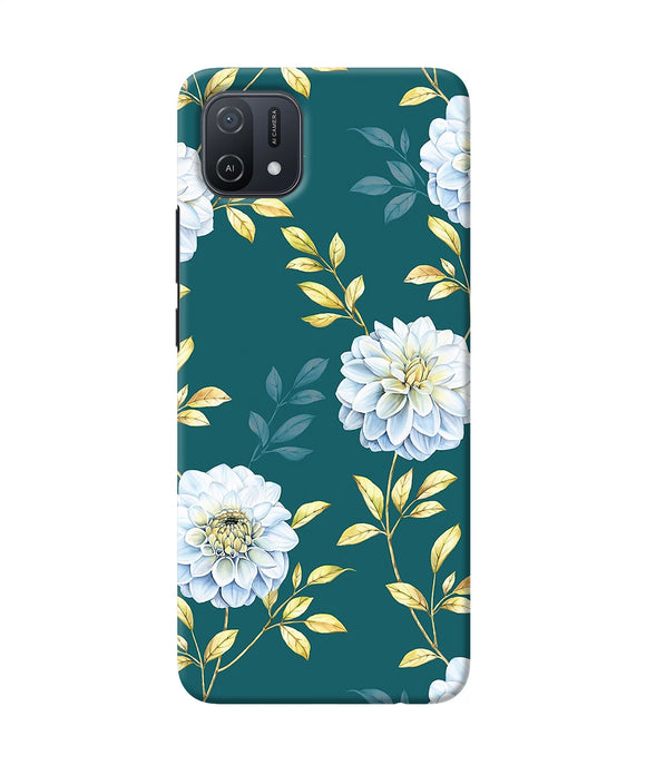 Flower canvas Oppo A16k/A16e Back Cover