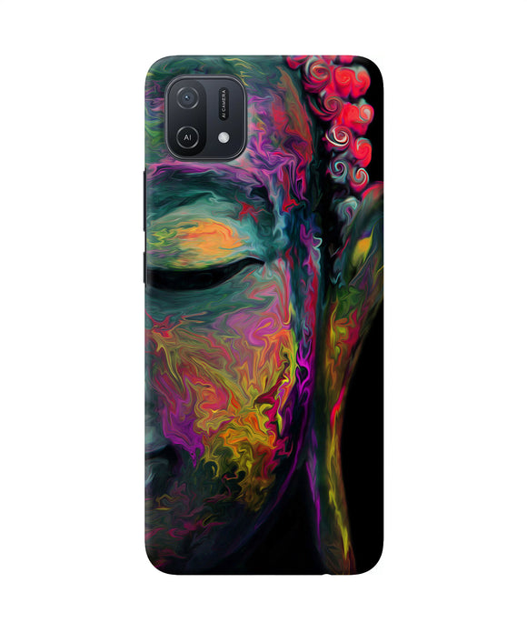 Buddha face painting Oppo A16k/A16e Back Cover