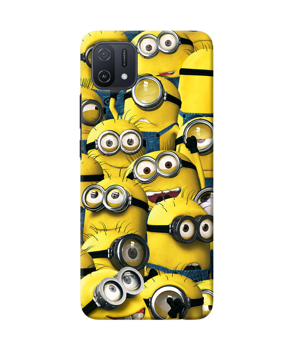 Minions crowd Oppo A16k/A16e Back Cover