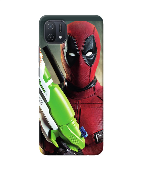 Deadpool funny gun Oppo A16k/A16e Back Cover