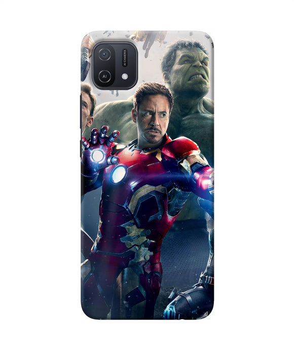 Avengers space poster Oppo A16k/A16e Back Cover