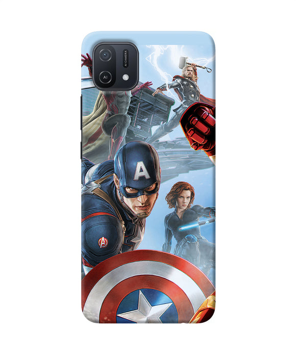 Avengers on the sky Oppo A16k/A16e Back Cover