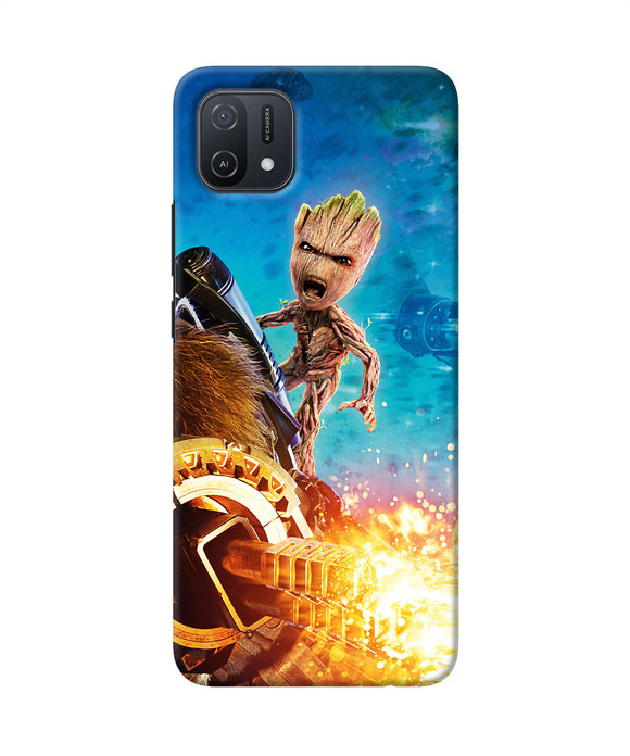Groot angry Oppo A16k/A16e Back Cover