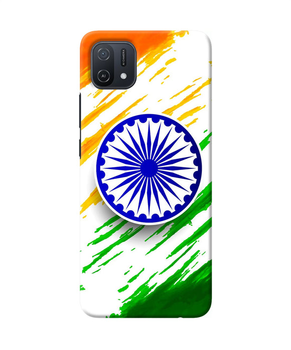 Indian flag colors Oppo A16k/A16e Back Cover