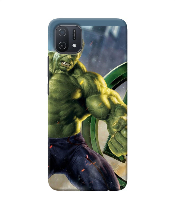 Angry hulk Oppo A16k/A16e Back Cover