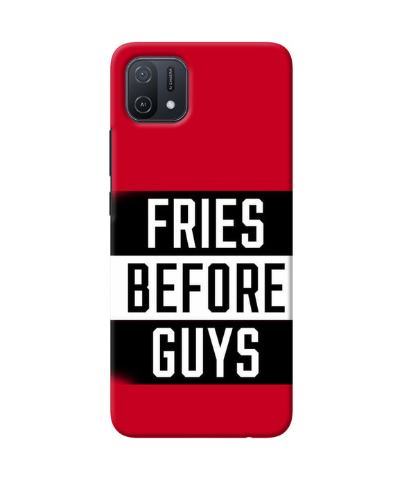 Fries before guys quote Oppo A16k/A16e Back Cover