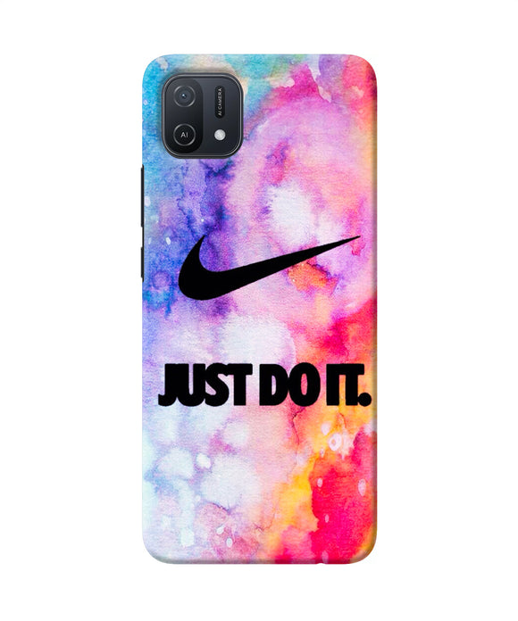 Just do it colors Oppo A16k/A16e Back Cover
