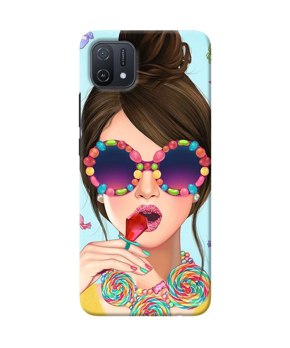 Fashion girl Oppo A16k/A16e Back Cover