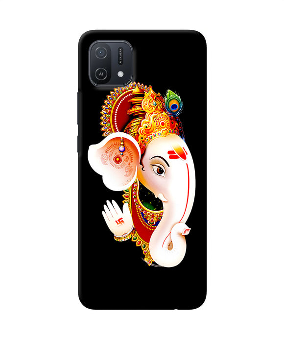 Lord ganesh face Oppo A16k/A16e Back Cover