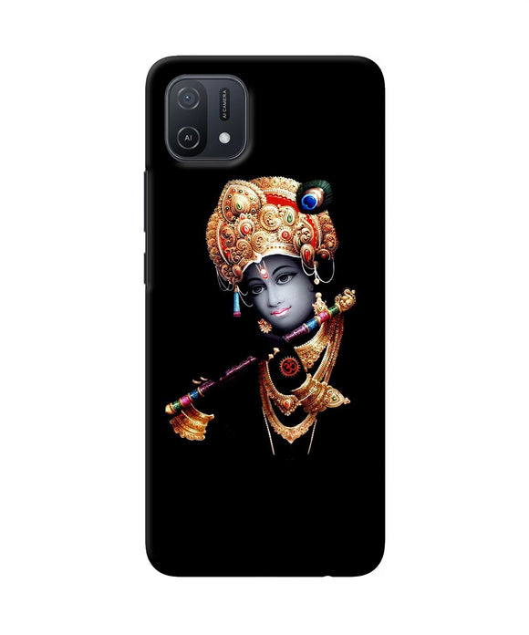 Lord krishna with fluet Oppo A16k/A16e Back Cover