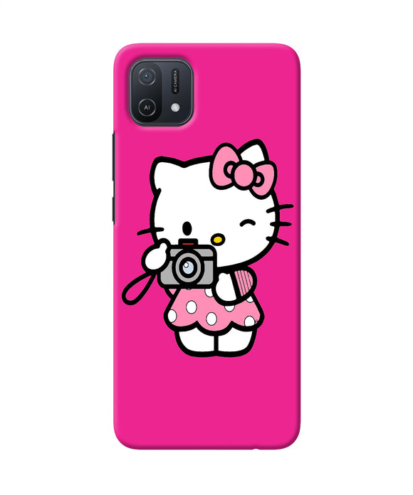 Hello kitty cam pink Oppo A16k/A16e Back Cover