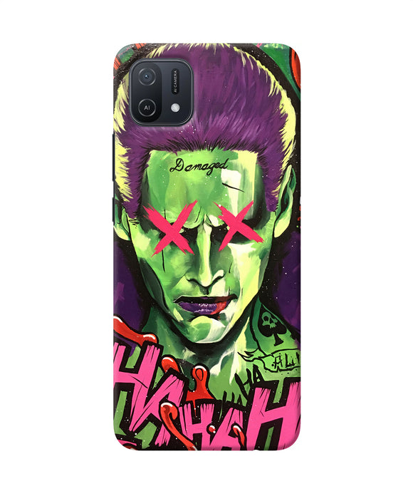 Damaged joker anim Oppo A16k/A16e Back Cover