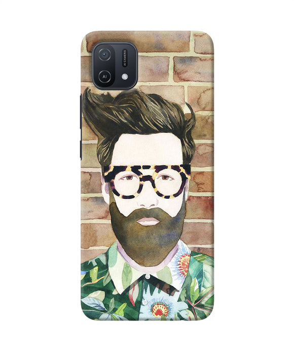 Beard man with glass Oppo A16k/A16e Back Cover