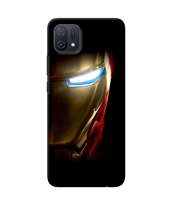 Ironman half face Oppo A16k/A16e Back Cover