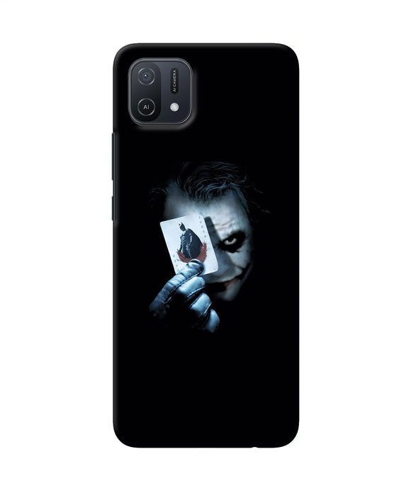 Joker dark knight card Oppo A16k/A16e Back Cover
