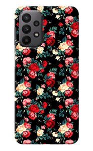 Rose Pattern Samsung A23 Back Cover