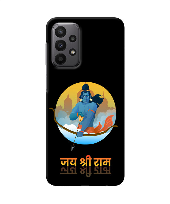 Black Jay Shree Ram Samsung A23 Back Cover