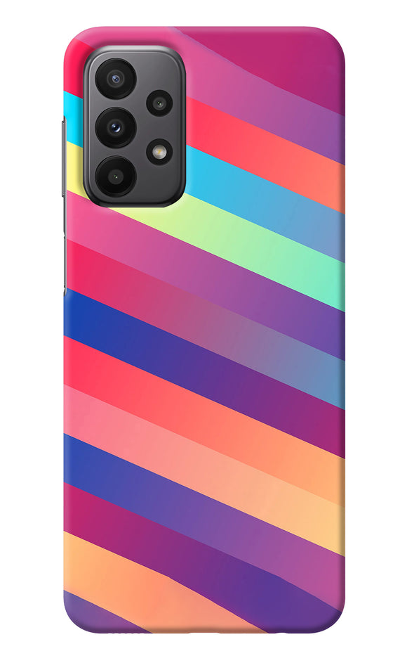 Stripes color Samsung A23 Back Cover