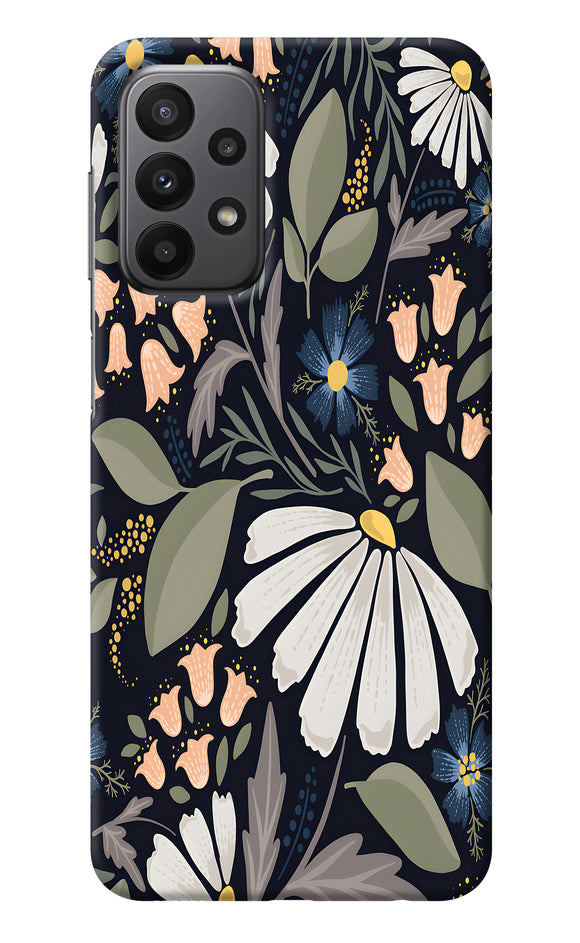 Flowers Art Samsung A23 Back Cover