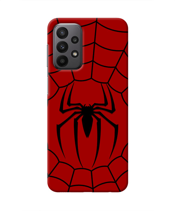 Spiderman Web Samsung A23 Real 4D Back Cover