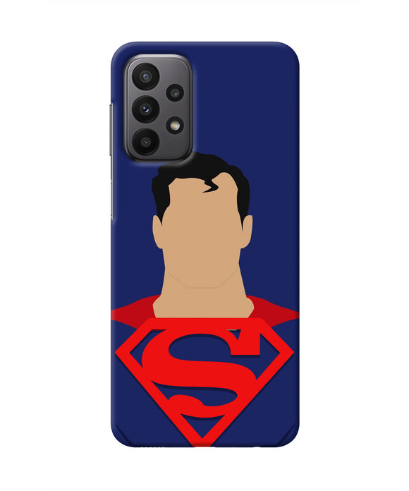 Superman Cape Samsung A23 Real 4D Back Cover