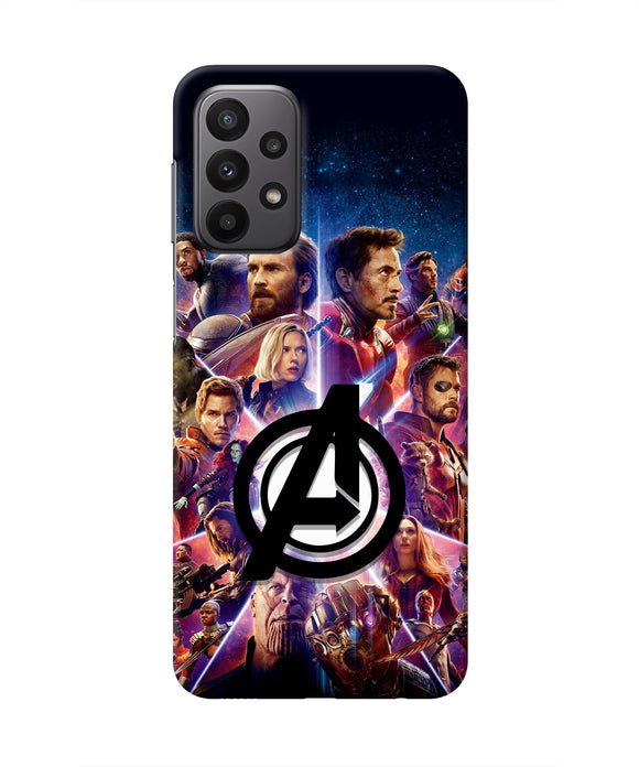 Avengers Superheroes Samsung A23 Real 4D Back Cover