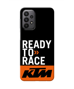 KTM Ready To Race Samsung A23 Real 4D Back Cover