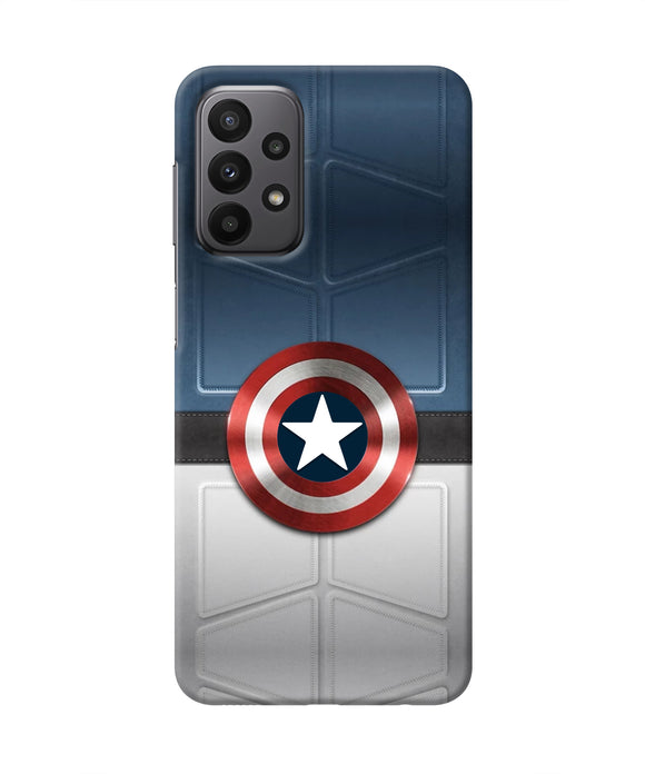 Captain America Suit Samsung A23 Real 4D Back Cover