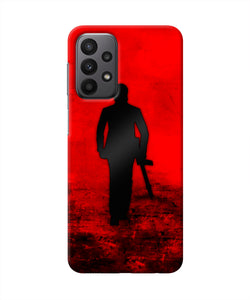 Rocky Bhai with Gun Samsung A23 Real 4D Back Cover