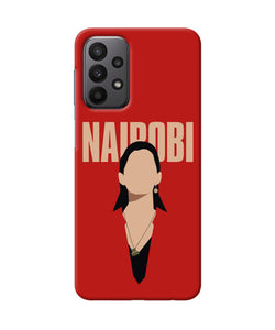 Nairobi Paint Money Heist Samsung A23 Back Cover