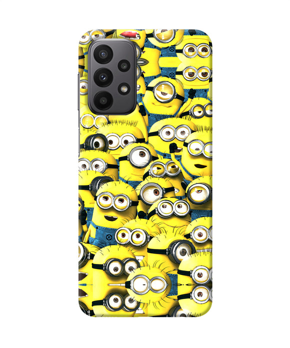 Minions mini crowd Samsung A23 Back Cover