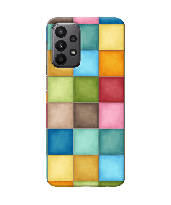 Abstract colorful squares Samsung A23 Back Cover