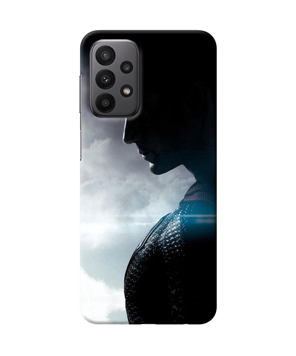 Superman super hero poster Samsung A23 Back Cover