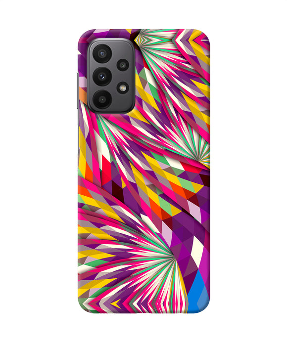 Abstract colorful print Samsung A23 Back Cover