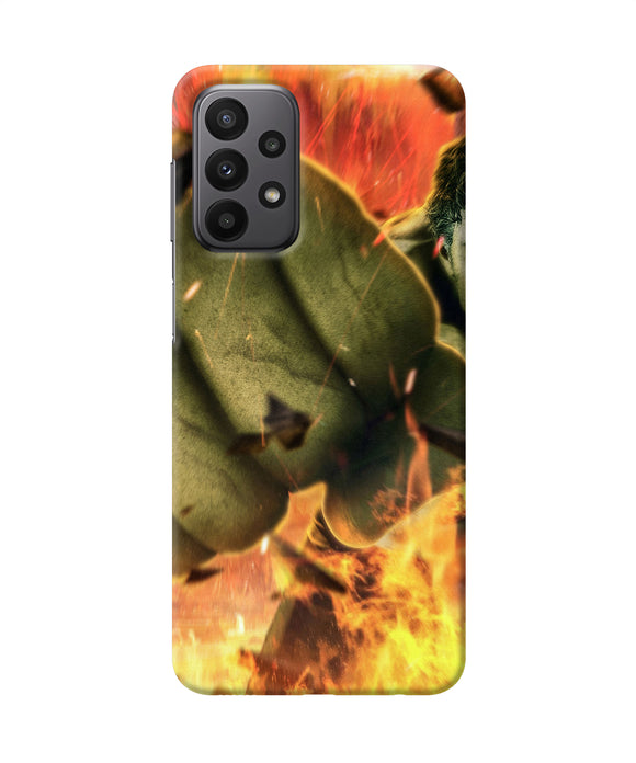 Hulk smash Samsung A23 Back Cover