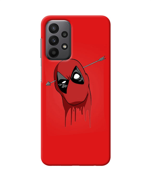 Funny deadpool Samsung A23 Back Cover